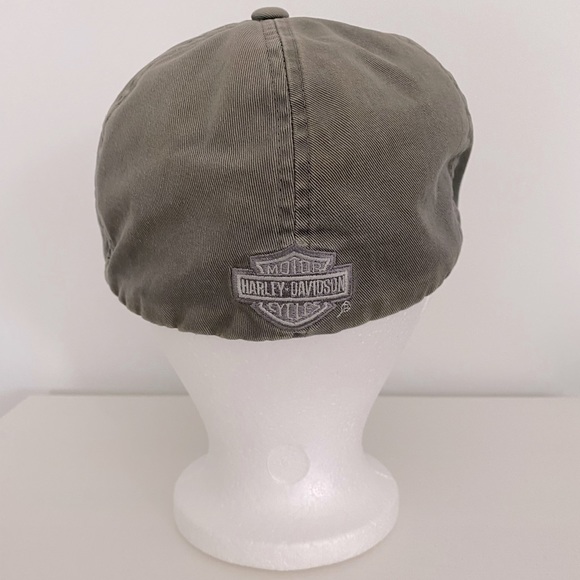 Harley Davidson Vintage Military Style Cap - Picture 4 of 9